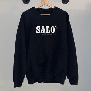 Black White Salo Italian Classic Film movie Criterion Crewneck Sweatshirt